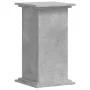 Plant stands made of gray engineered wood and concrete, measuring 33x33x60 cm. by , Pot stands - Ref: Foro24-852963, Price: 4...