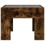 Nachttisch mit Infinity LED in geräucherter Eiche 40x40x30 cm von , Nachttische - Ref: Foro24-3284074, Preis: 57,29 €, Rabatt: %