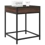 Bedside table with Infinity LED brown oak 40x40x51 cm by , Nightstands - Ref: Foro24-3284095, Price: 54,38 €, Discount: %