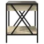 Mesita de noche con Infinity LED roble Sonoma 40x40x49 cm de , Mesitas de noche - Ref: Foro24-3284097, Precio: 65,32 €, Descu...