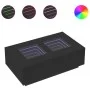 Black LED coffee table Infinity 116x69x40 cm by , Coffee table - Ref: Foro24-3284057, Price: 171,47 €, Discount: %