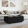 Black LED coffee table Infinity 116x69x40 cm by , Coffee table - Ref: Foro24-3284057, Price: 171,47 €, Discount: %