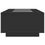 Black LED coffee table Infinity 116x69x40 cm by , Coffee table - Ref: Foro24-3284057, Price: 171,47 €, Discount: %