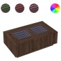 Coffee table with Infinity LED brown oak 116x69x40 cm by , Coffee table - Ref: Foro24-3284062, Price: 170,80 €, Discount: %