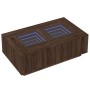 Coffee table with Infinity LED brown oak 116x69x40 cm by , Coffee table - Ref: Foro24-3284062, Price: 170,80 €, Discount: %