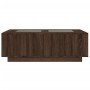 Coffee table with Infinity LED brown oak 116x69x40 cm by , Coffee table - Ref: Foro24-3284062, Price: 170,80 €, Discount: %