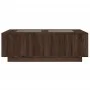 Coffee table with Infinity LED brown oak 116x69x40 cm by , Coffee table - Ref: Foro24-3284062, Price: 168,72 €, Discount: %
