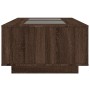 Coffee table with Infinity LED brown oak 116x69x40 cm by , Coffee table - Ref: Foro24-3284062, Price: 170,80 €, Discount: %