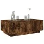 Mitteltisch mit Infinity LED in rauchiger Eiche 116x69x40 cm von , Couchtisch - Ref: Foro24-3284060, Preis: 189,38 €, Rabatt: %