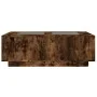 Coffee table with Infinity LED smoked oak 116x69x40 cm by , Coffee table - Ref: Foro24-3284060, Price: 190,20 €, Discount: %
