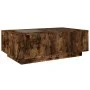 Mesa de centro con Infinity LED roble ahumado 116x69x40 cm de , Mesas de centro - Ref: Foro24-3284060, Precio: 190,20 €, Desc...