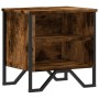 Nachttisch aus geräucherter Eichen-Ingenieurholz 40x30x40 cm. von , Nachttische - Ref: Foro24-848498, Preis: 34,17 €, Rabatt: %