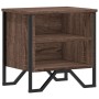 Engineered wood brown oak bedside table 40x30x40 cm by , Nightstands - Ref: Foro24-848502, Price: 36,18 €, Discount: %