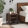 Mesita de noche madera de ingeniería marrón roble 40x30x40 cm de , Mesitas de noche - Ref: Foro24-848502, Precio: 35,62 €, De...
