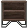 Engineered wood brown oak bedside table 40x30x40 cm by , Nightstands - Ref: Foro24-848502, Price: 35,62 €, Discount: %