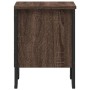 Engineered wood brown oak bedside table 40x30x40 cm by , Nightstands - Ref: Foro24-848502, Price: 36,18 €, Discount: %
