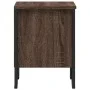 Engineered wood brown oak bedside table 40x30x40 cm by , Nightstands - Ref: Foro24-848502, Price: 35,62 €, Discount: %