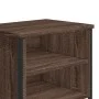 Engineered wood brown oak bedside table 40x30x40 cm by , Nightstands - Ref: Foro24-848502, Price: 35,62 €, Discount: %