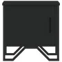 Black plywood bedside table 40x30x40 cm by , Nightstands - Ref: Foro24-848514, Price: 38,12 €, Discount: %
