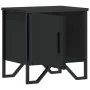 Black plywood bedside table 40x30x40 cm by , Nightstands - Ref: Foro24-848514, Price: 38,12 €, Discount: %
