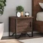 Mesitas noche 2 uds madera ingeniería marrón roble 40x30x40 cm de , Mesitas de noche - Ref: Foro24-848523, Precio: 48,84 €, D...