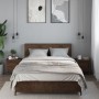 Bedside tables 2 units engineered wood brown oak 40x30x40 cm by , Nightstands - Ref: Foro24-848523, Price: 49,50 €, Discount: %