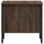 Mesitas noche 2 uds madera ingeniería marrón roble 40x30x40 cm de , Mesitas de noche - Ref: Foro24-848523, Precio: 48,84 €, D...