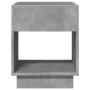 Coffee table with Infinity LED concrete gray 40x40x50 cm by , Coffee table - Ref: Foro24-847647, Price: 74,08 €, Discount: %