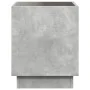 Coffee table with Infinity LED concrete gray 40x40x50 cm by , Coffee table - Ref: Foro24-847647, Price: 72,88 €, Discount: %