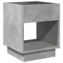 Coffee table with Infinity LED concrete gray 40x40x50 cm by , Coffee table - Ref: Foro24-847647, Price: 72,88 €, Discount: %