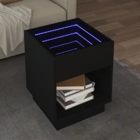 Mitteltisch mit Infinity LED Schwarz 40x40x50 cm von , Couchtisch - Ref: Foro24-847645, Preis: 68,22 €, Rabatt: %
