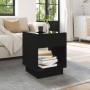 Coffee table with Infinity LED black 40x40x50 cm by , Coffee table - Ref: Foro24-847645, Price: 69,32 €, Discount: %