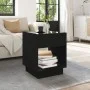 Coffee table with Infinity LED black 40x40x50 cm by , Coffee table - Ref: Foro24-847645, Price: 68,22 €, Discount: %