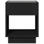 Coffee table with Infinity LED black 40x40x50 cm by , Coffee table - Ref: Foro24-847645, Price: 68,22 €, Discount: %