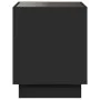 Coffee table with Infinity LED black 40x40x50 cm by , Coffee table - Ref: Foro24-847645, Price: 68,22 €, Discount: %