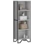 Estantería de madera de ingeniería gris Sonoma 50x31x137,5 cm de , Librerías y estanterías - Ref: Foro24-848612, Precio: 61,4...