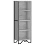 Engineered wood bookshelf in Sonoma grey, 50x31x137.5 cm by , Bookcases and shelves - Ref: Foro24-848612, Price: 61,47 €, Dis...