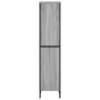 Engineered wood bookshelf in Sonoma grey, 50x31x137.5 cm by , Bookcases and shelves - Ref: Foro24-848612, Price: 61,47 €, Dis...