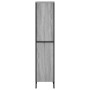 Estantería de madera de ingeniería gris Sonoma 50x31x137,5 cm de , Librerías y estanterías - Ref: Foro24-848612, Precio: 62,2...