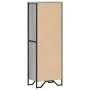 Engineered wood bookshelf in Sonoma grey, 50x31x137.5 cm by , Bookcases and shelves - Ref: Foro24-848612, Price: 61,47 €, Dis...