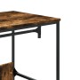 Rauchiger Eichen-Ingenieurholzschrank 90x50x180 cm von , Kommoden-Organizer und Bar-Kleiderbügel - Ref: Foro24-848671, Preis:...