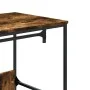 Rauchiger Eichen-Ingenieurholzschrank 90x50x180 cm von , Kommoden-Organizer und Bar-Kleiderbügel - Ref: Foro24-848671, Preis:...