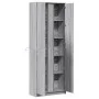 Sideboard with LED in gray Sonoma engineered wood 74x32.5x200 cm by , Sideboards - Ref: Foro24-3307896, Price: 169,93 €, Disc...