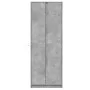 Sideboard mit LED-Beleuchtung, Holzoptik in Grau-Beton, 74x32,5x200 cm. von , Sideboards - Ref: Foro24-3307894, Preis: 168,64...
