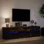 LED-TV-Möbel aus geräucherter Eichen-Ingenieurholz 180x34x50 cm. von , TV-Möbel - Ref: Foro24-3307930, Preis: 162,38 €, Rabat...