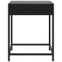 Bedside table with Infinity LED black 40x40x51 cm by , Coffee table - Ref: Foro24-847672, Price: 60,89 €, Discount: %