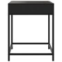 Bedside table with Infinity LED black 40x40x51 cm by , Coffee table - Ref: Foro24-847672, Price: 60,89 €, Discount: %