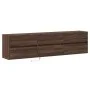 Wand-TV-Möbel mit LED in Eichenbraun 180x31x45 cm von , TV-Möbel - Ref: Foro24-3307939, Preis: 166,01 €, Rabatt: %