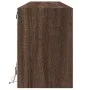 Wand-TV-Möbel mit LED in Eichenbraun 180x31x45 cm von , TV-Möbel - Ref: Foro24-3307939, Preis: 166,01 €, Rabatt: %