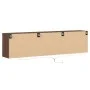 Wand-TV-Möbel mit LED in Eichenbraun 180x31x45 cm von , TV-Möbel - Ref: Foro24-3307939, Preis: 166,01 €, Rabatt: %